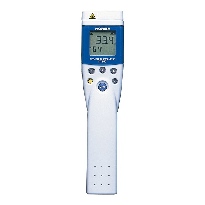 Máy đo nhiệt độ hồng ngoại công nghiệp cầm tay Horiba IT-550S, khoảng đo -50~500℃ trong phạm vi 73mm  