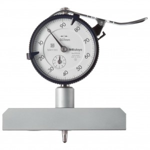 Đồng hồ đo độ sâu Mitutoyo 7220, khoảng đo 0-200mm, chia độ 0.01mm, lực 1.4N, thanh ngang 100mm