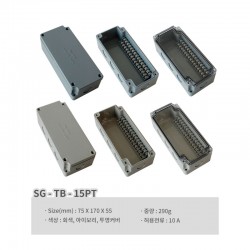 Hộp nhựa đấu nối dây có khối đầu cuối cố định Segibiz SG-TB-15PT, đầu nối 15 (x2) pcs
