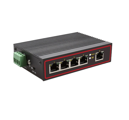 Switch công nghiệp 5 cổng Ethernet 10/100mbps Die Wu TXI172