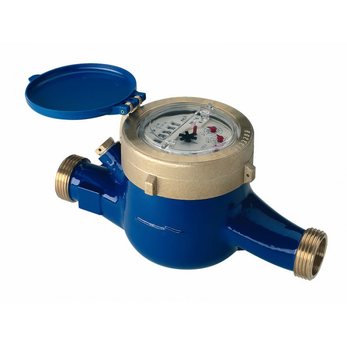 Đồng hồ nước Zenner MNK-RP series, DN25~DN50, dạng cơ cấp B, nối ren, mặt ướt