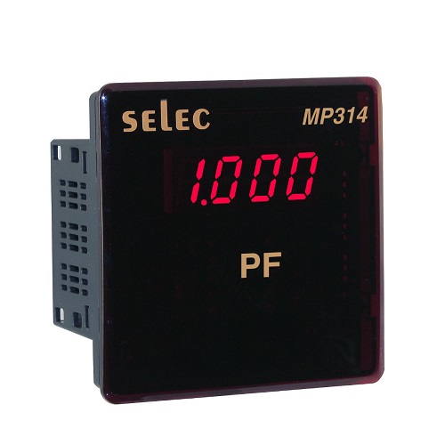 Đồng hồ đo hệ số CosPhi Selec MP314, mặt vuông size 96x96mm